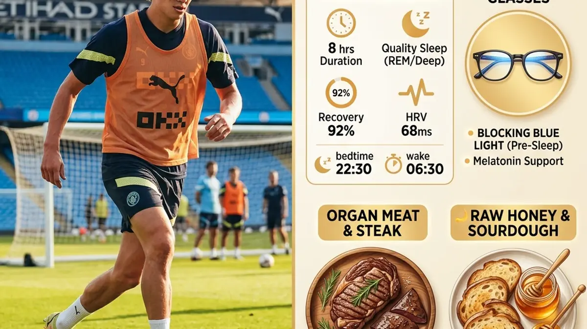 Erling Haaland's Daily Routine: The 6,000-Calorie Ancestral Diet and Sleep Biohacking
