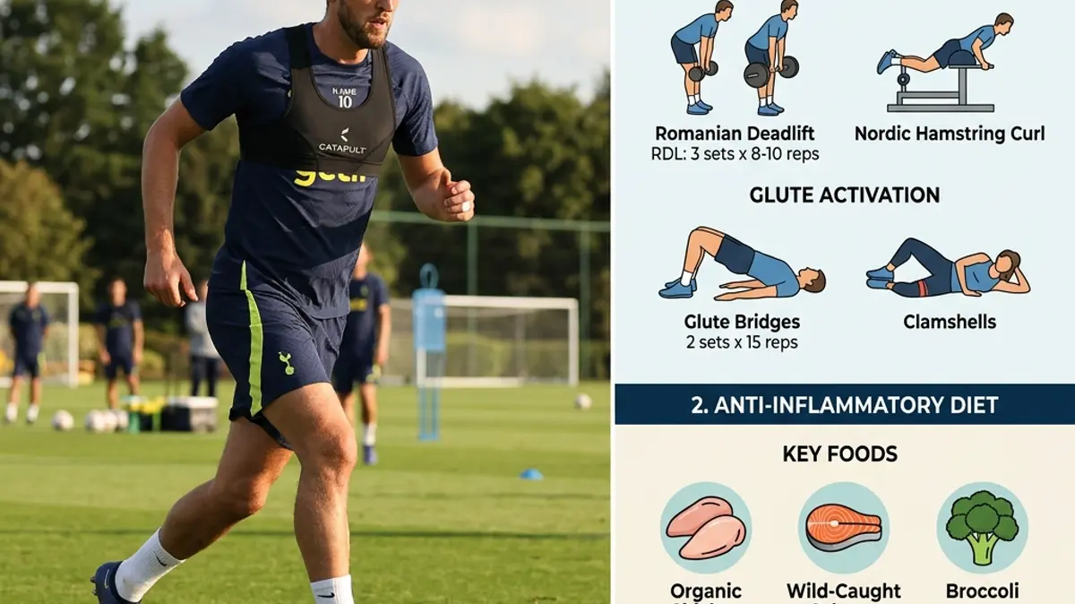 Harry Kane's Daily Routine: Hamstring Preservation and Anti-Inflammatory Nutrition