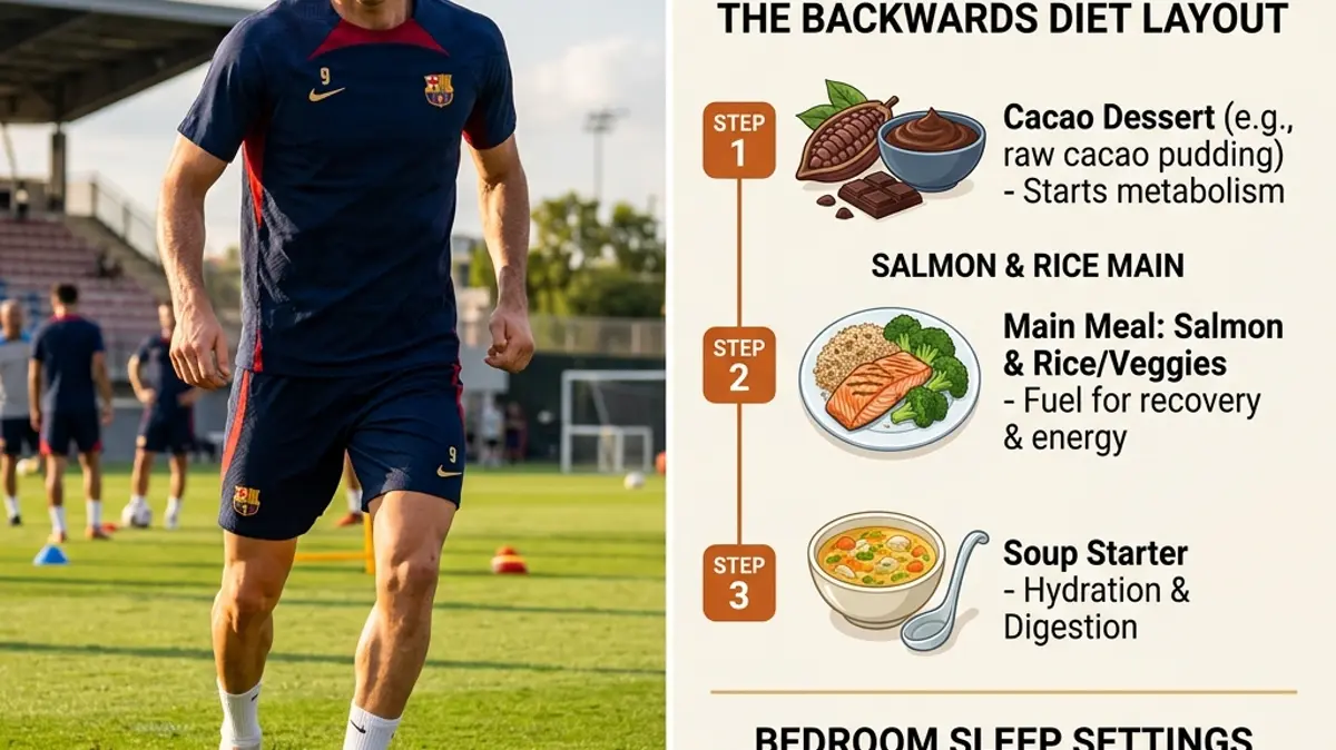 Robert Lewandowski's Daily Routine: The "Backwards" Diet and Sleep Environments