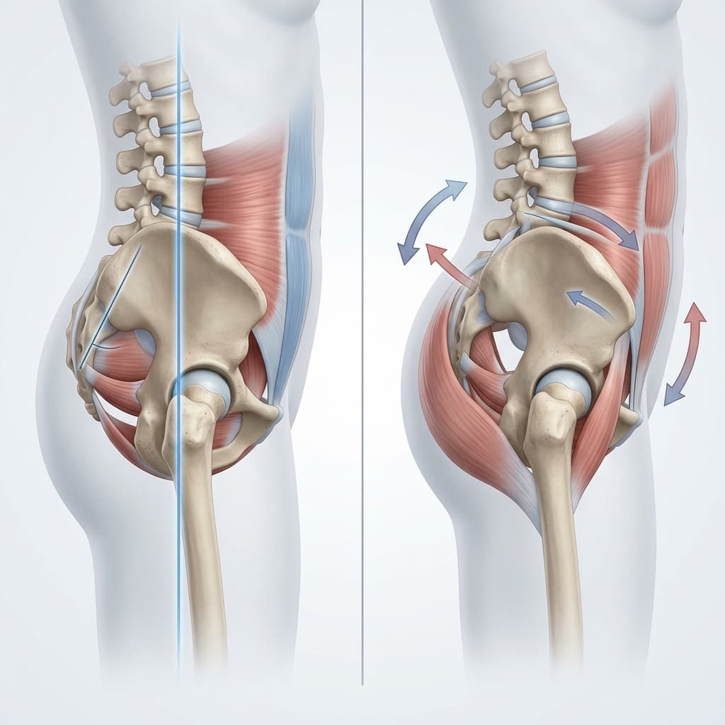 Anterior Pelvic Tilt Exercises: 3-Step Fix & Daily Tracker