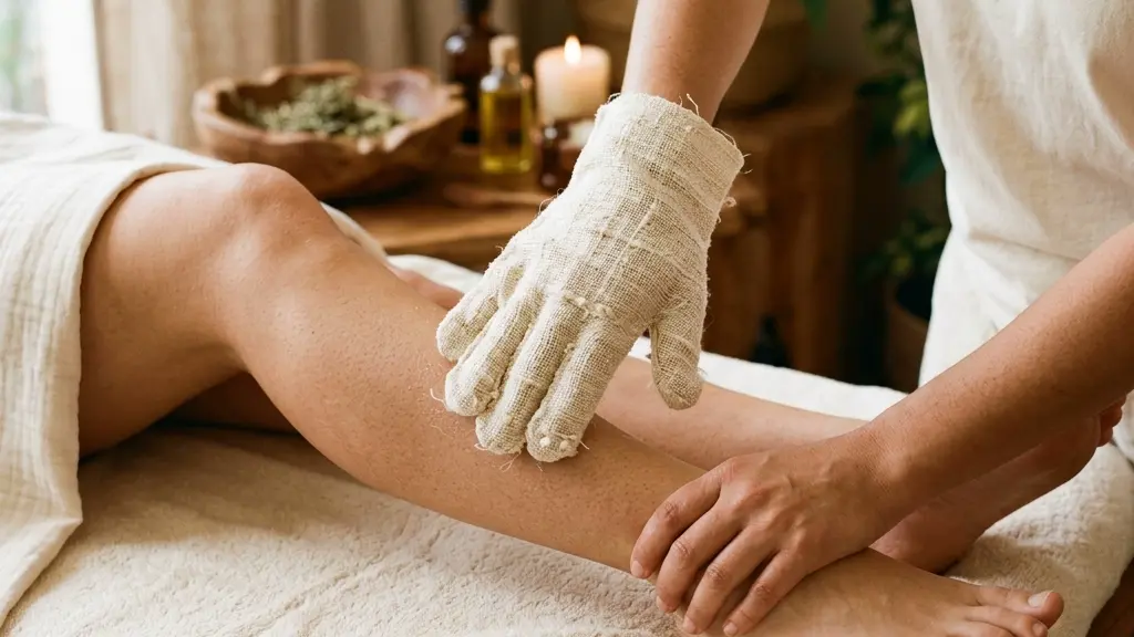 Ayurvedic Garshana: Dry Brush Massage for Lymphatic Clearing