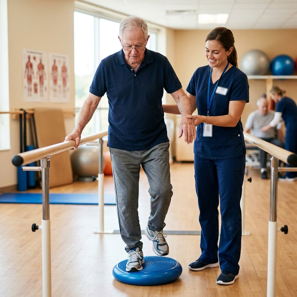 Parkinson's Disease: Physical Therapy Exercises to Improve Gait, Balance, and Hand Tremors
