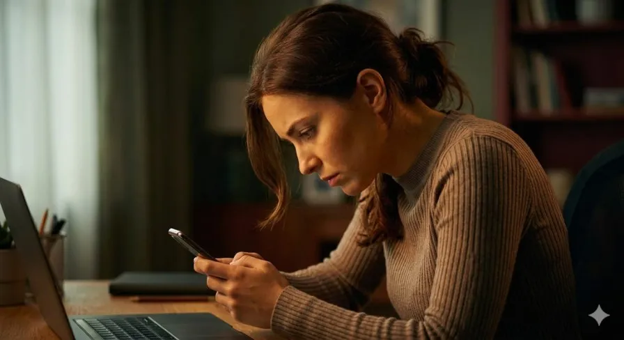 Neck Pain from Mobile Use (Text Neck Syndrome)
