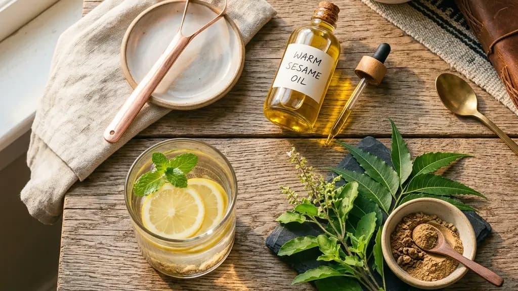 Dinacharya: A Step-by-Step Guide to the Ayurvedic Daily Routine