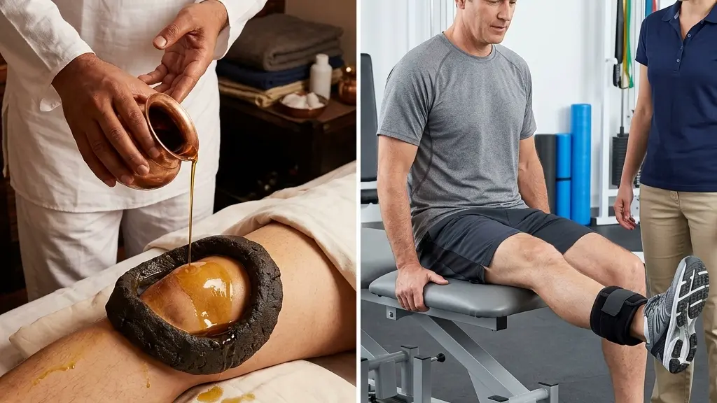 Managing Knee Osteoarthritis: Combining Janu Basti with Quadriceps Strengthening