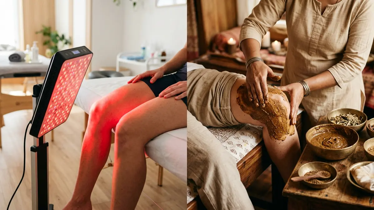 The Red Light Therapy Revolution for Joint Inflammation: Photobiomodulation vs. Ayurvedic Agni-Kindling Lepas