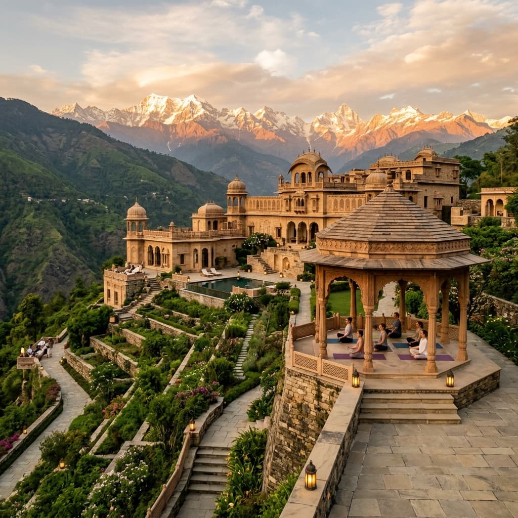 Comparative Review: The Top 5 Himalayan Ayurvedic & Yoga Sanctuaries