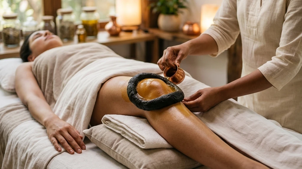 Patellar Tendinitis: Janu Basti Warm Oil Pool Therapy for Tendon Inflammation